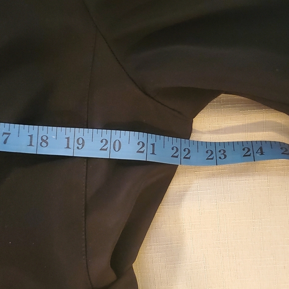 Calvin Klein Classic Black Double-Breasted Trench Coat - Picture 11 of 15